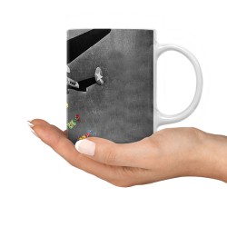 ماگ طرح شکلات باران
