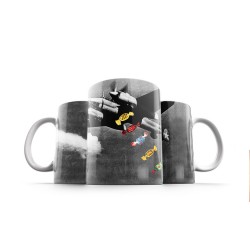 ماگ طرح شکلات باران