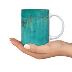 ماگ طرح سبز زنگی