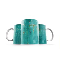 ماگ طرح سبز زنگی