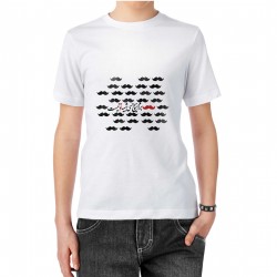 تیشرت طرح هیچ حسی شبیه تو نیست