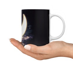 ماگ طرح ماه ران