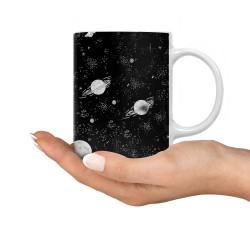 ماگ طرح دخترک فضایی