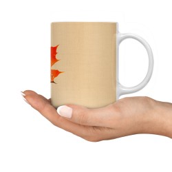 ماگ طرح پسرک پاییزی