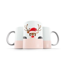 ماگ طرح گوزن بابانوئل