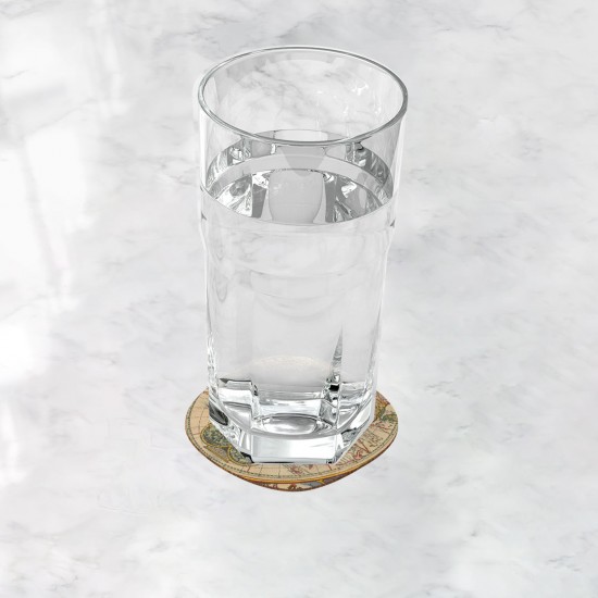 زیر لیوانی طرح نقشه قدیمی زیر لیوانی طرح نقشه قدیمی