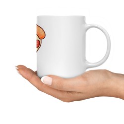 ماگ طرح عشق پیتزایی