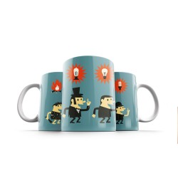 ماگ طرح تکامل روشنایی