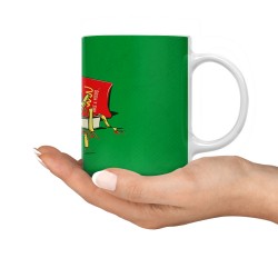 ماگ طرح سیب زامبی