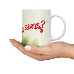 ماگ طرح جوکر چرا اینقدر جدی ؟