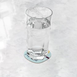 زیر لیوانی طرح حال من خوب است