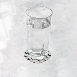 زیر لیوانی طرح مرا کیفیت چشم تو کافی‌ ست
