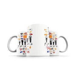 ماگ طرح نمادهای فرندز