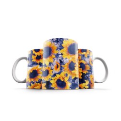 ماگ طرح گل آفتابگردون