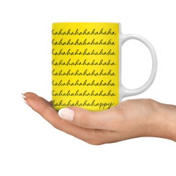 ماگ طرح نوشته ی انگلیسی تو مرا شاد می کنی