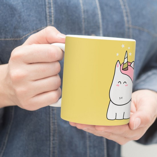 ماگ طرح تک شاخ فانتزی