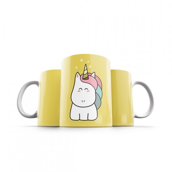 ماگ طرح تک شاخ فانتزی