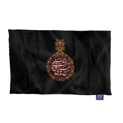 کادو پیچ پارچه‌ ای طرح من حسینی شده ی دست امام حسنم