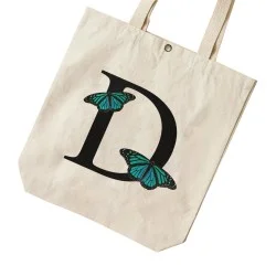 تت بگ متقال طرح حرف D پروانه ای